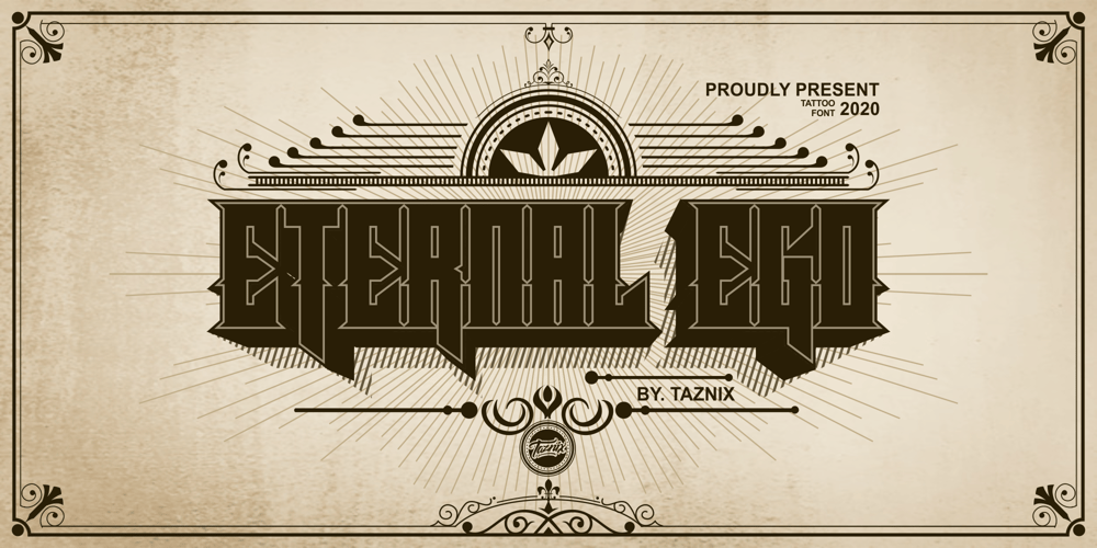 Eternal Ego font