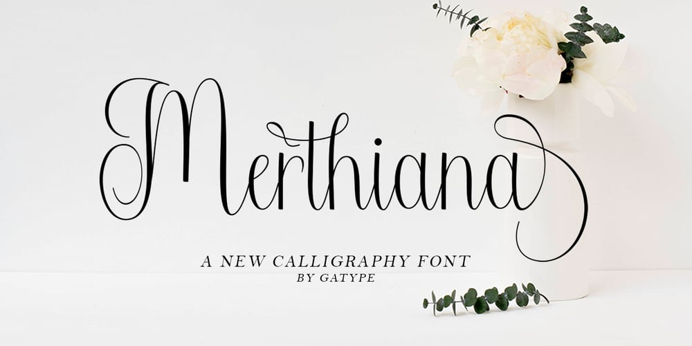 Merthiana font