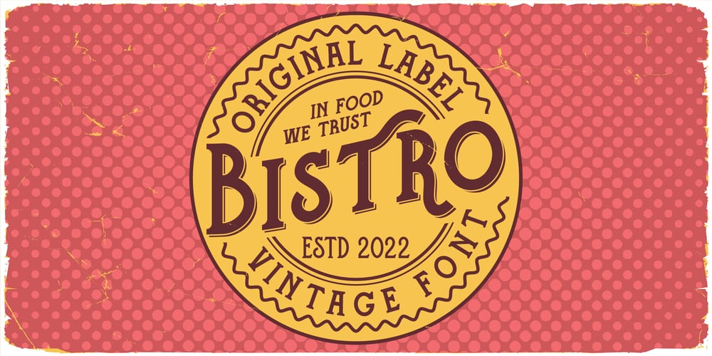 Bistro font