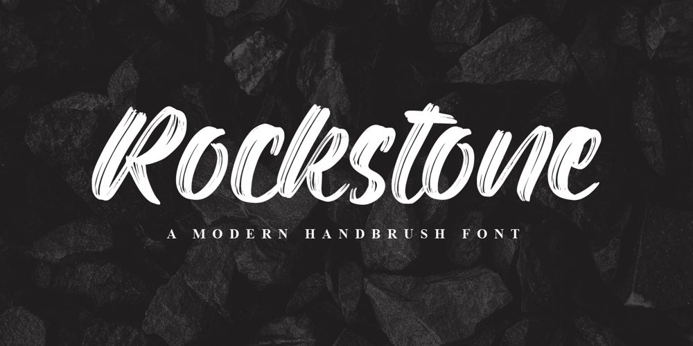 Rockstone font