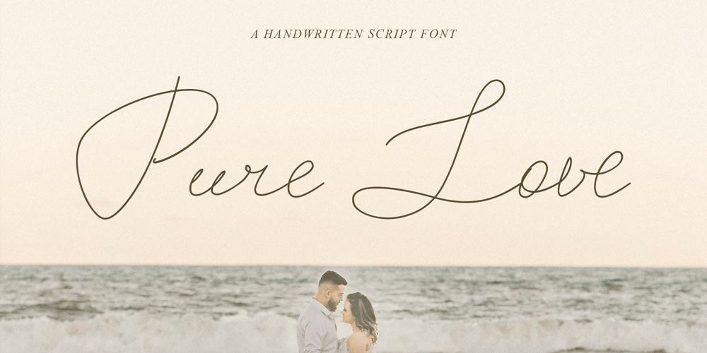 Pure Love font