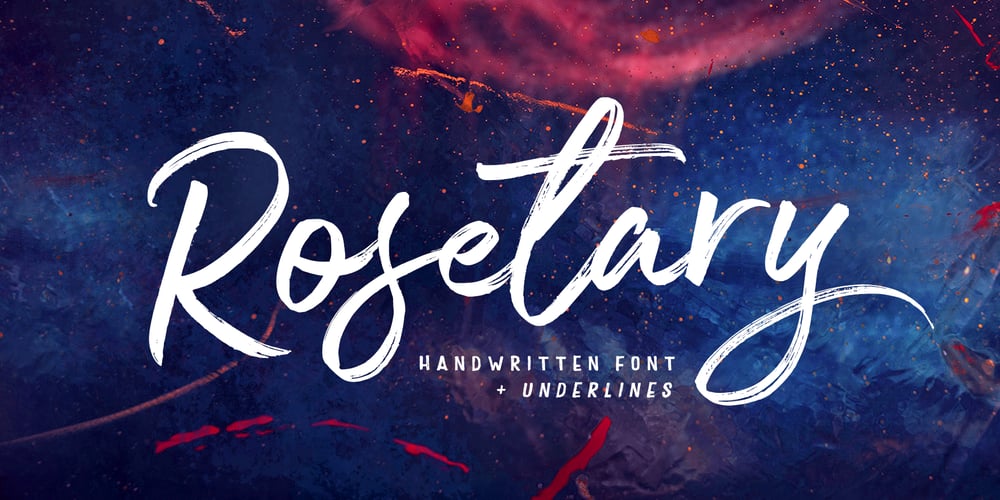 Rosetary font