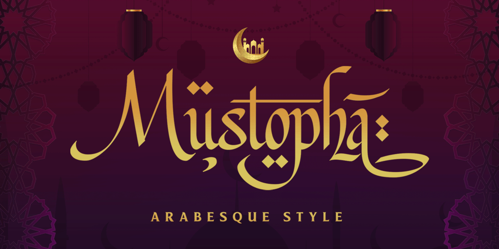 Mustopha font