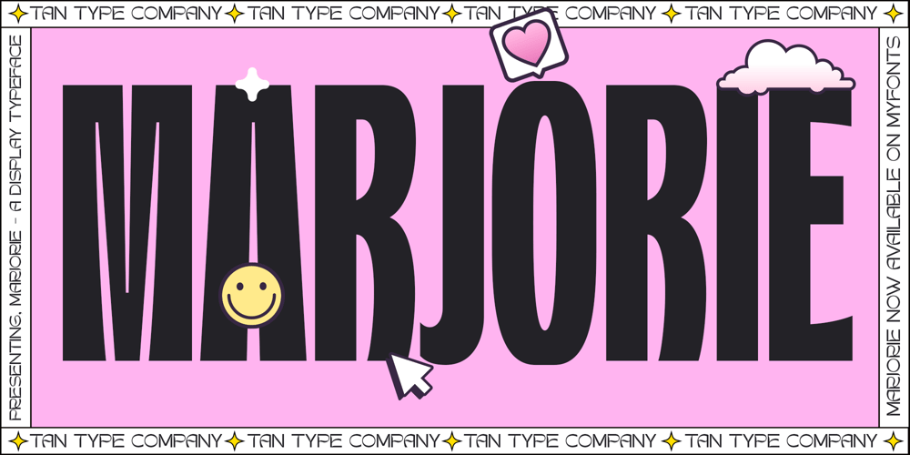 TAN Marjorie font