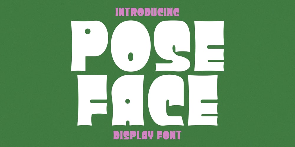 MC Poseface font