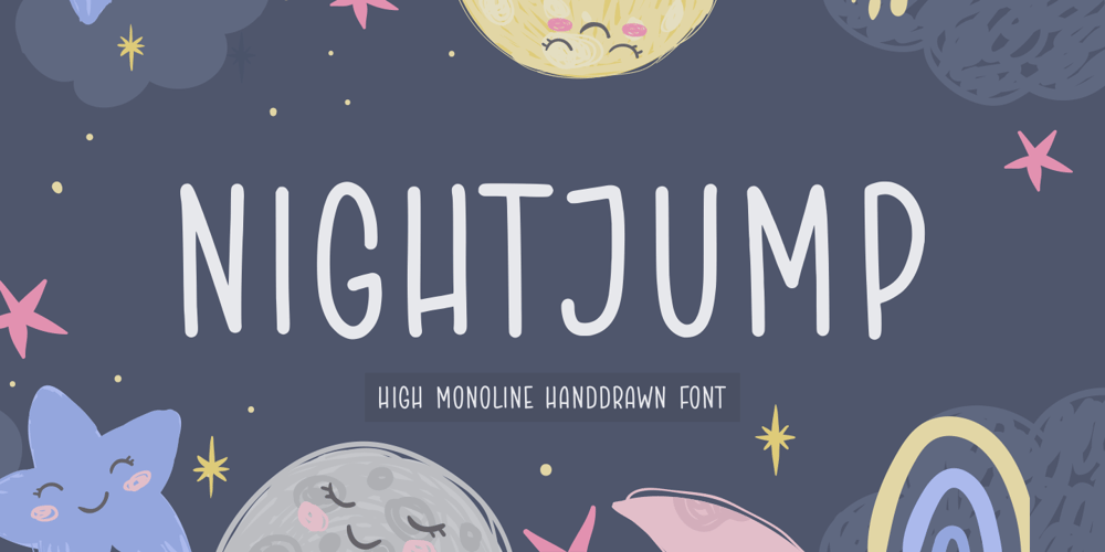 Nightjump font