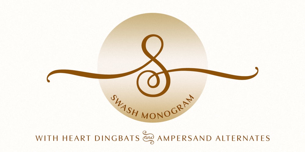 Swash Monogram font