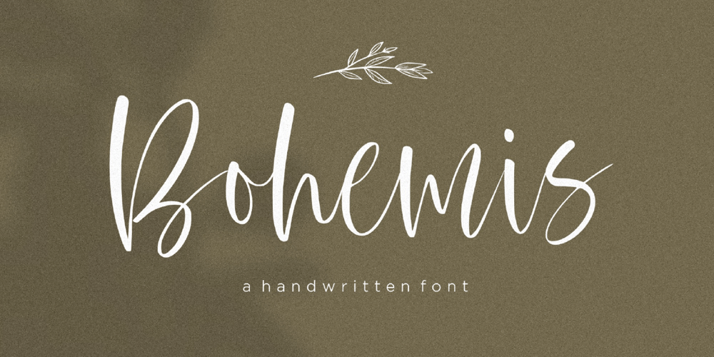 Bohemis font