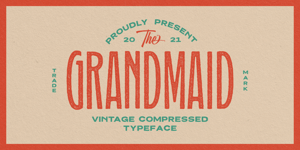 Grandmaid font