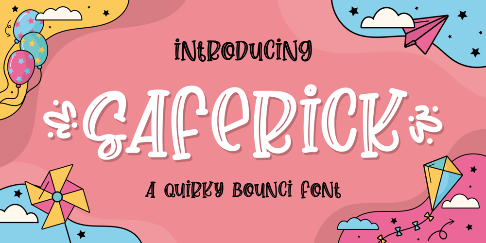 Saferick font