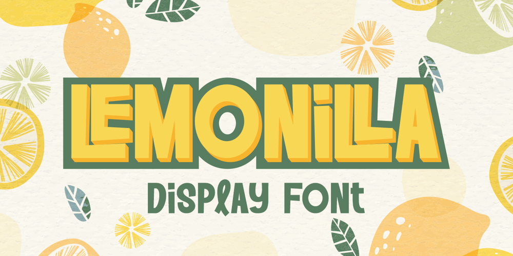 Lemonilla font