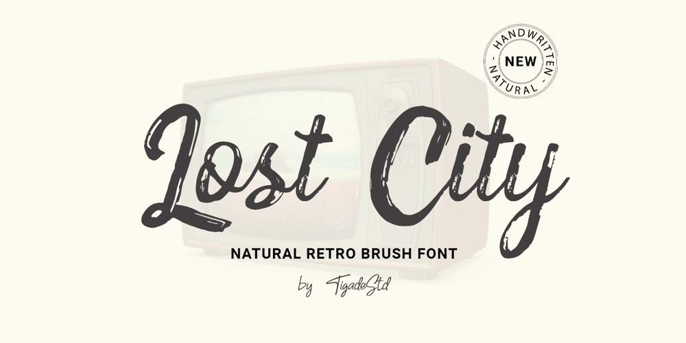 Lost City font