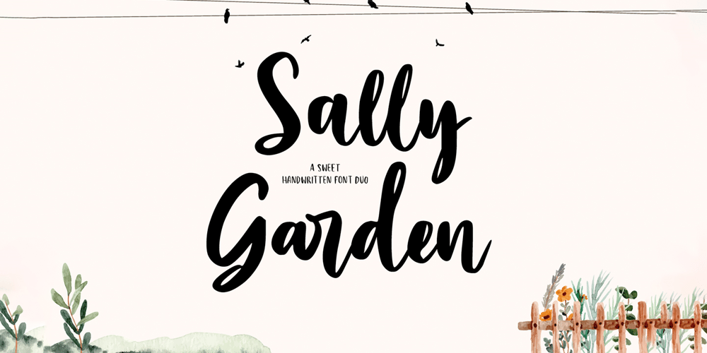 Sally Garden font