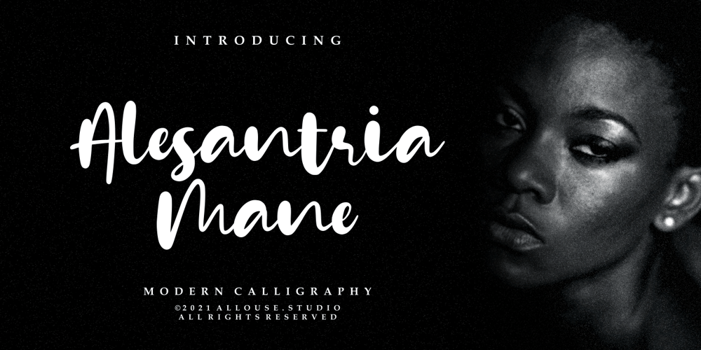 Alesantria Mane font