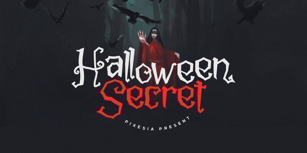 Halloween Secret font