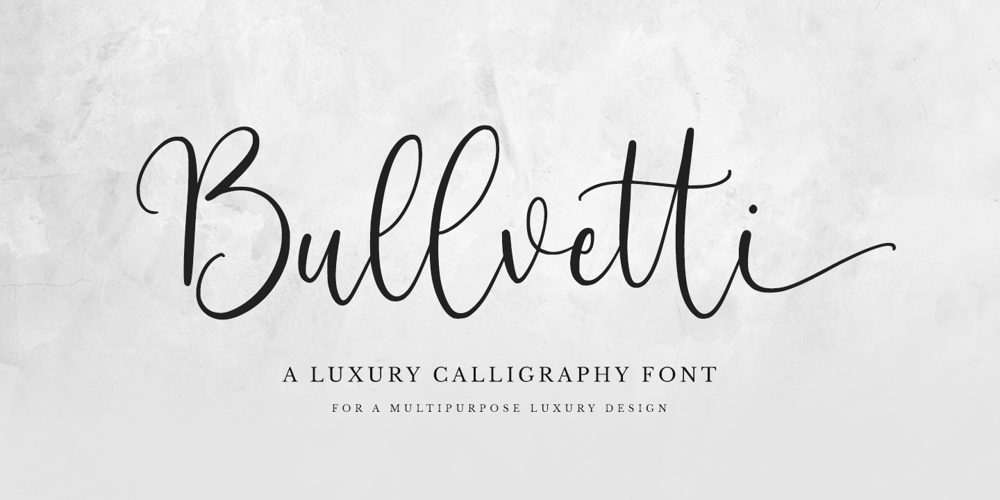 Bullvetti font