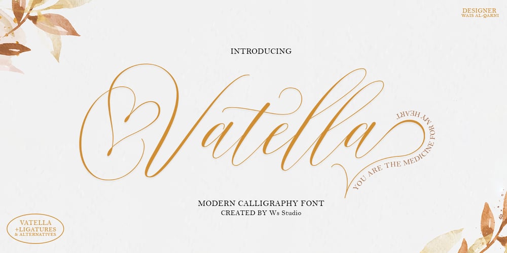 Vatella font