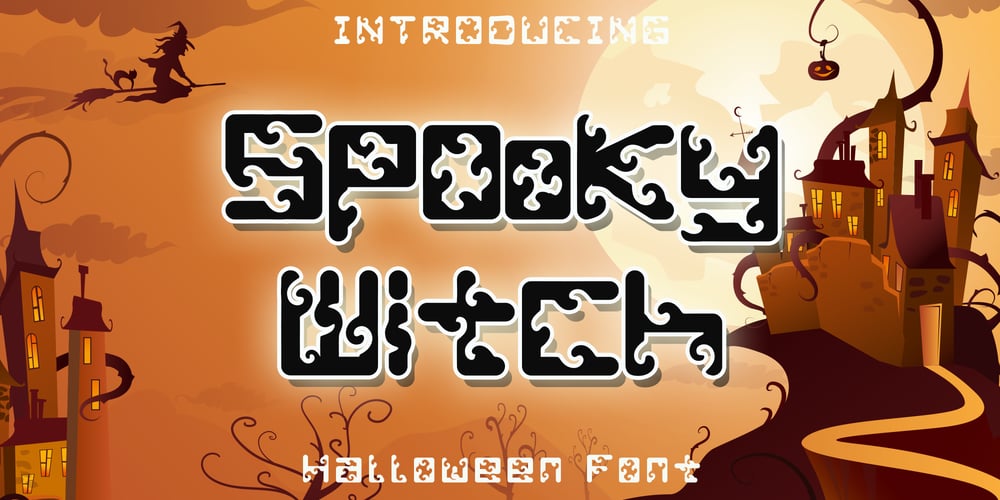 Spooky Witch font