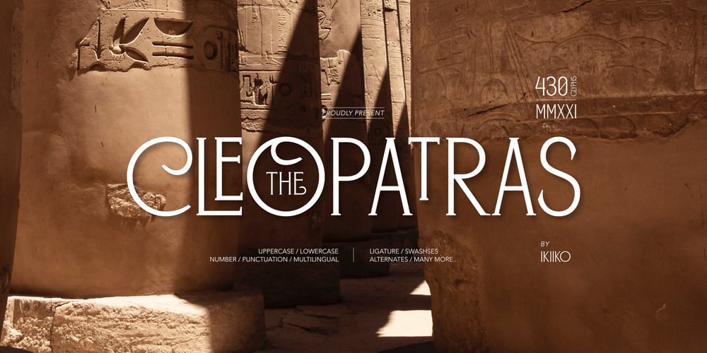 Cleopatras font
