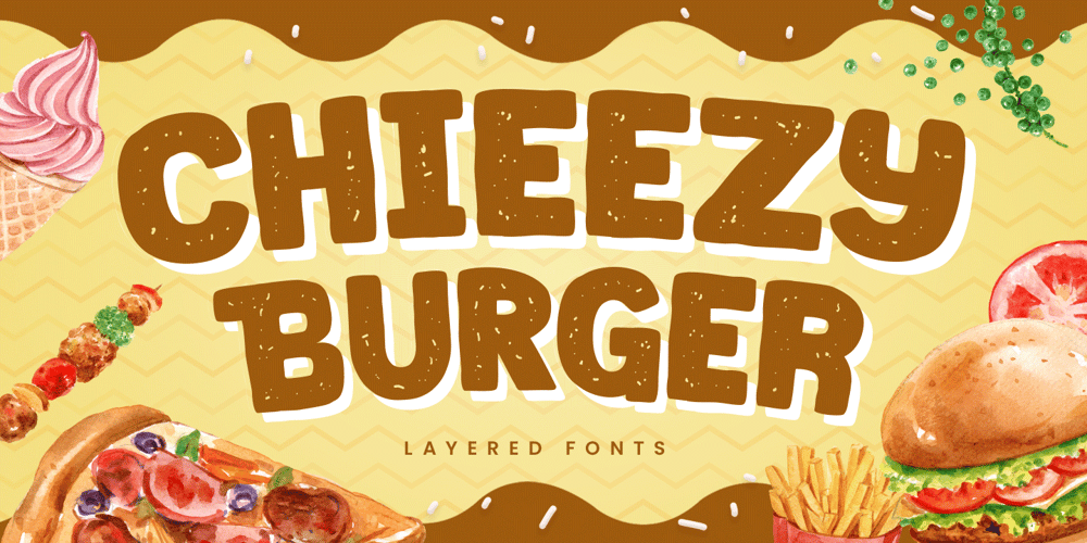 Chieezy Burger font