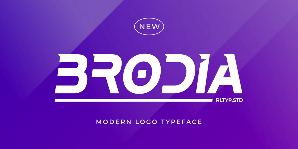 Brodia font