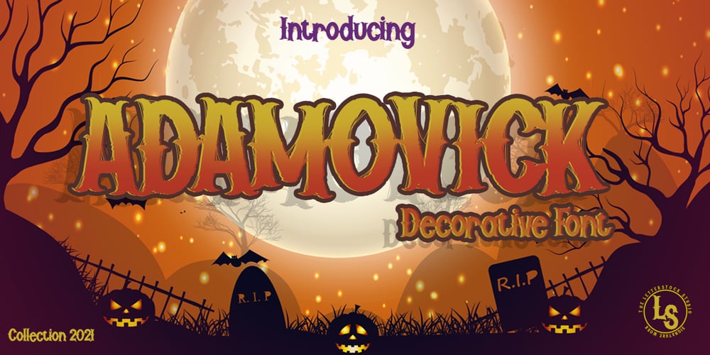 Adamovick font