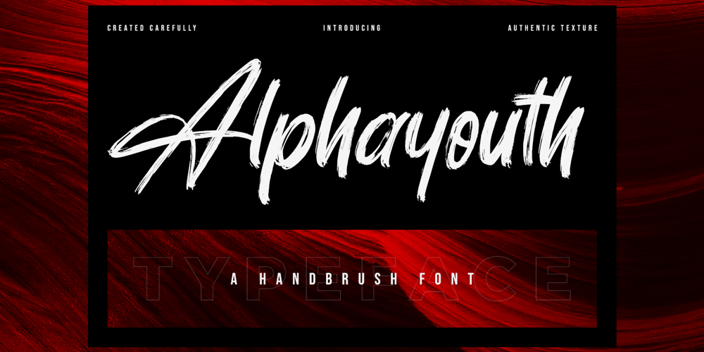 Alphayouth font