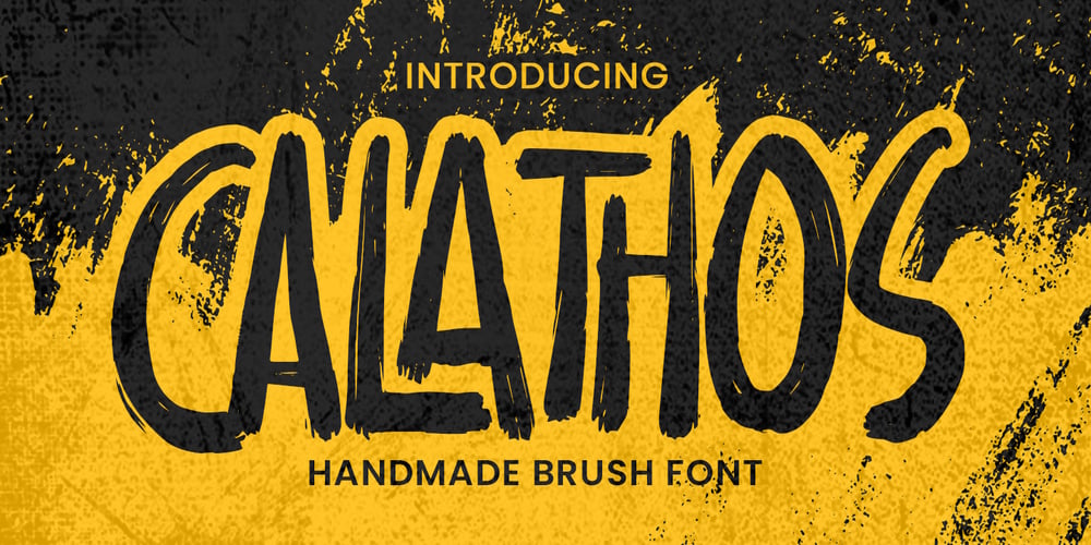 Calathos font