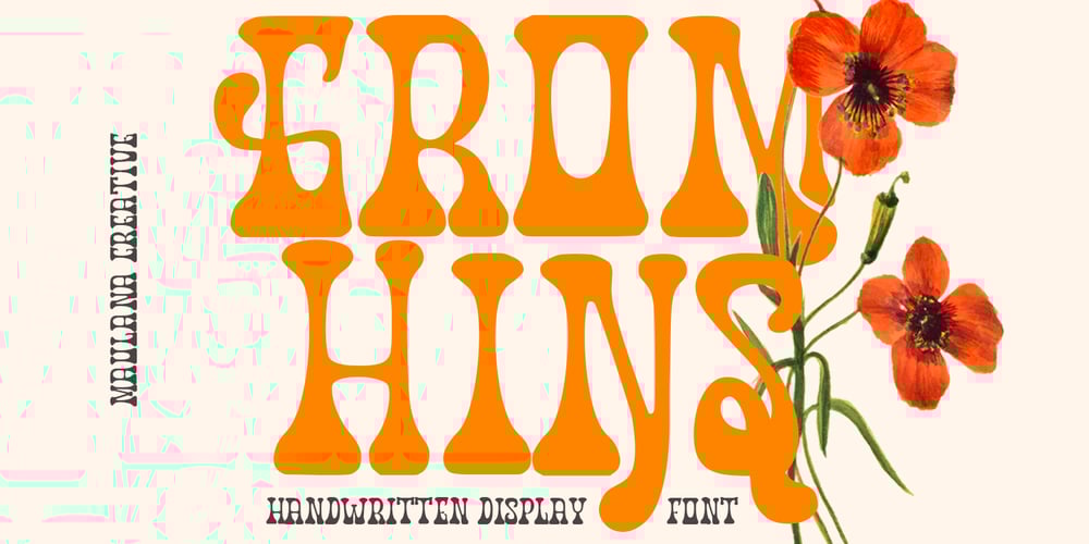 Gromhins font