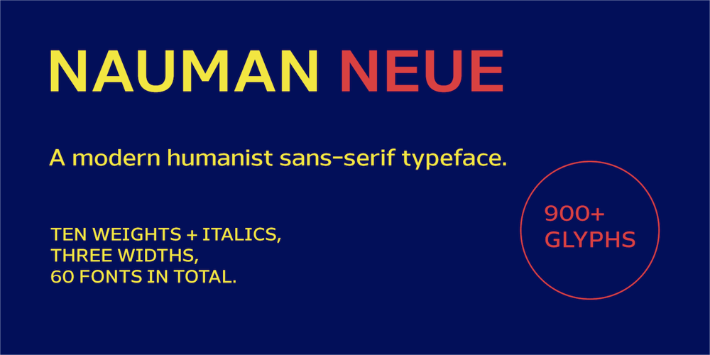 Nauman Neue font