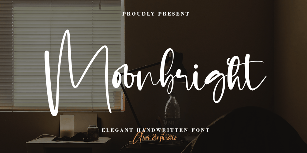 Moonbright font