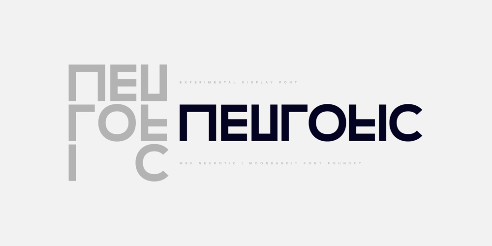 MBF Neurotic font