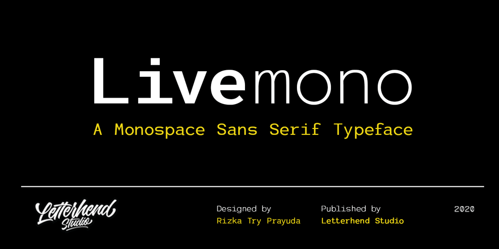 Livemono font