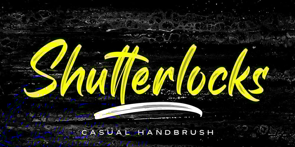 Shutterlocks font