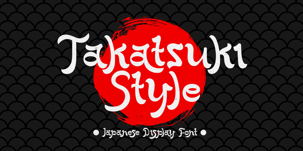 Takatsuki Style font