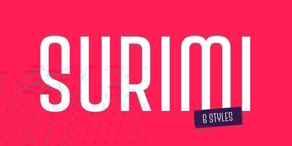 Surimi font