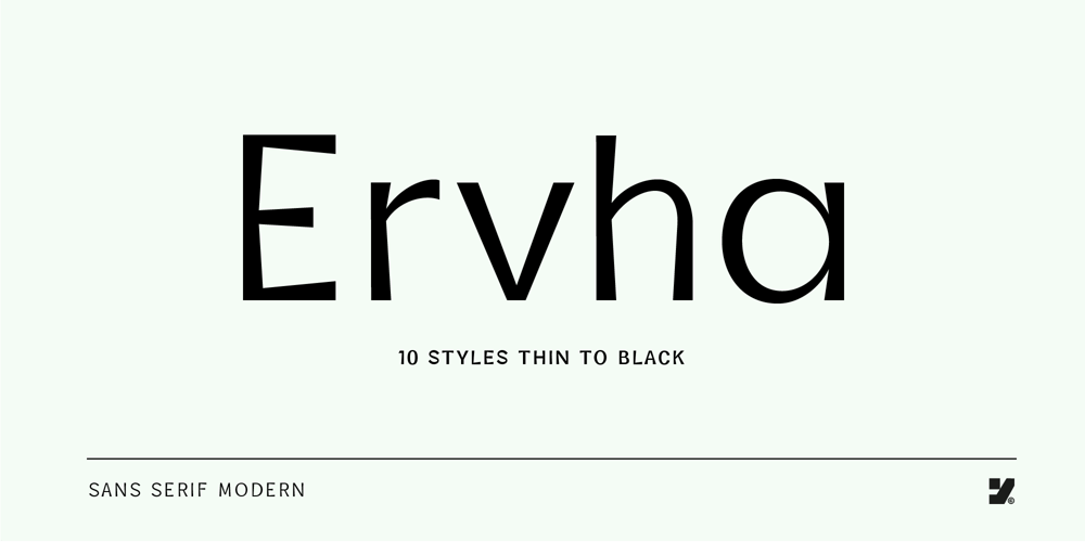 Ervha font