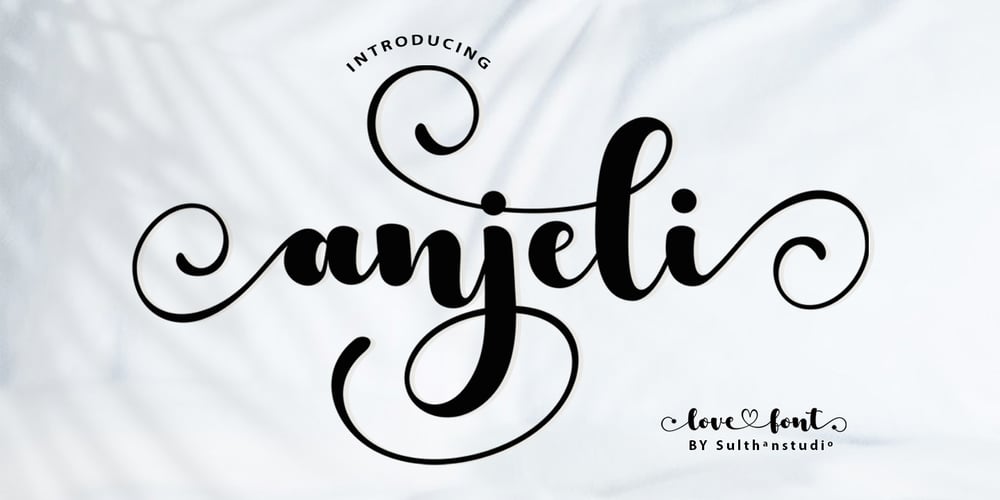 Anjeli font