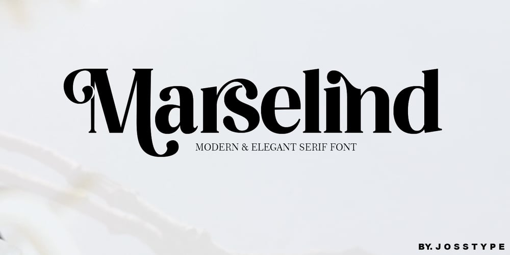Marselind font