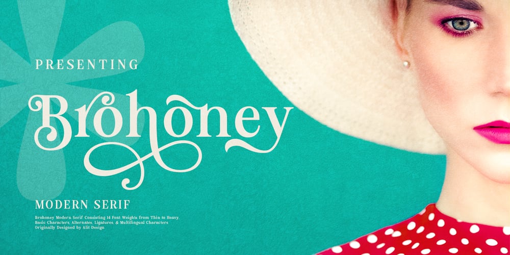 Brohoney font