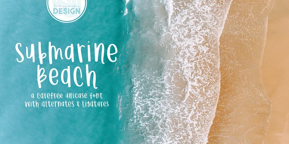 Submarine Beach font