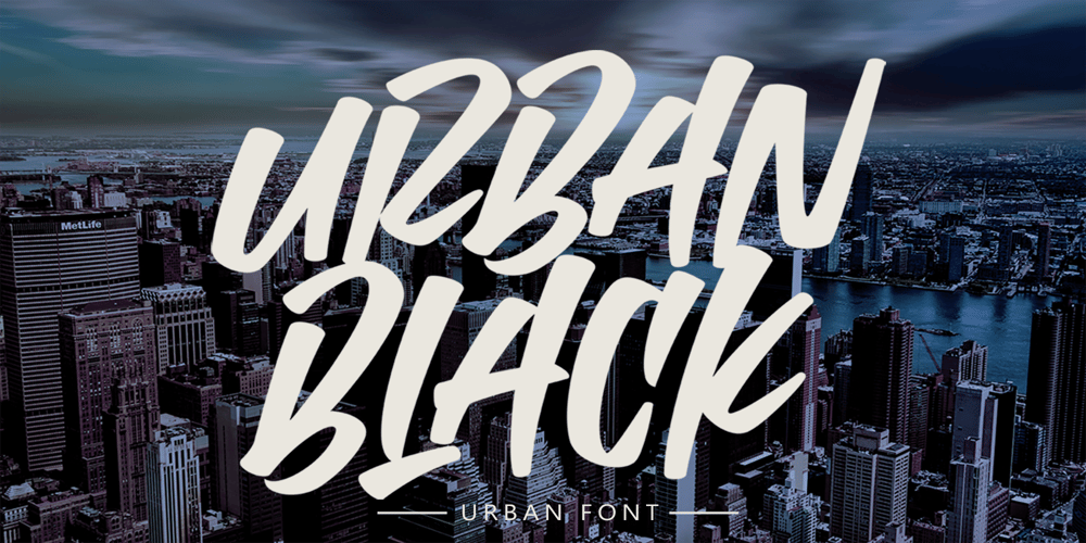 Urban Black font