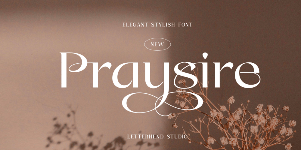 Praysire font