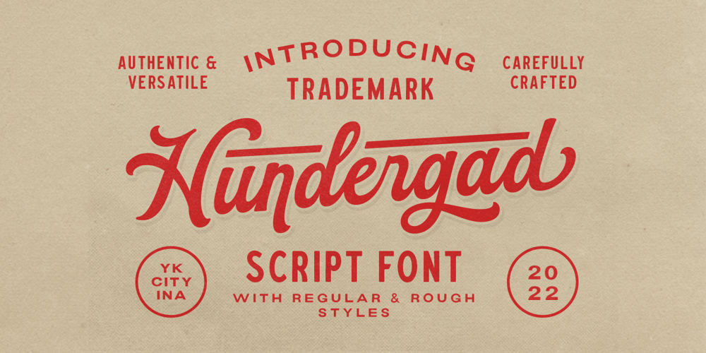 Hundergad font