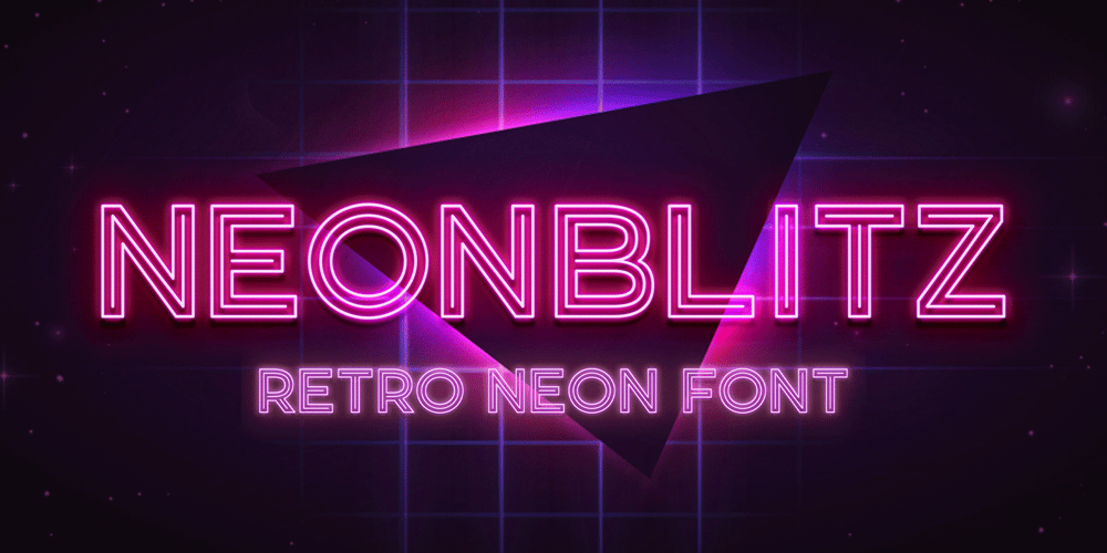 Neonblitz font