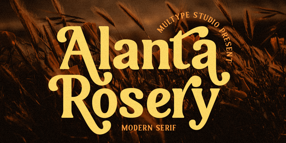 Alanta Rosery font