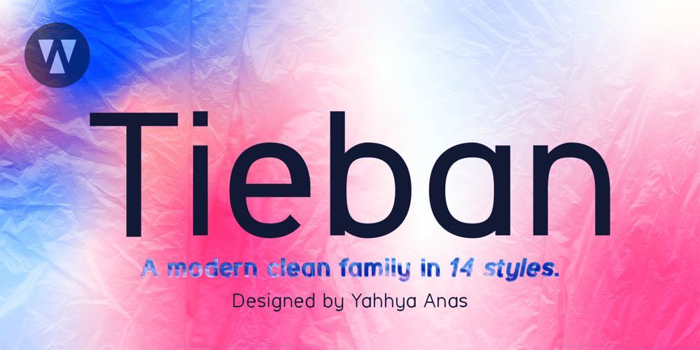 Tieban font