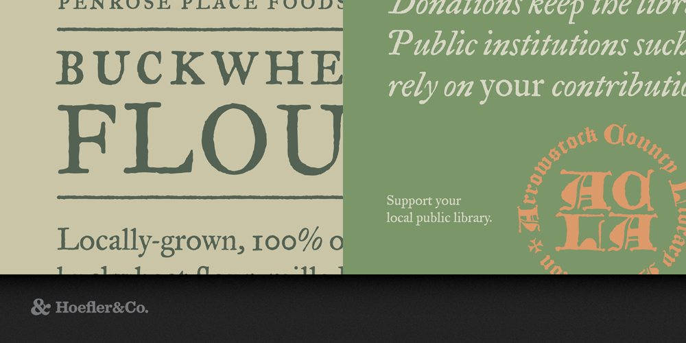 Historical Allsorts font