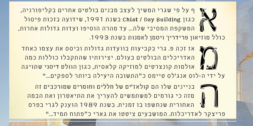 Phone Pro Hebrew font