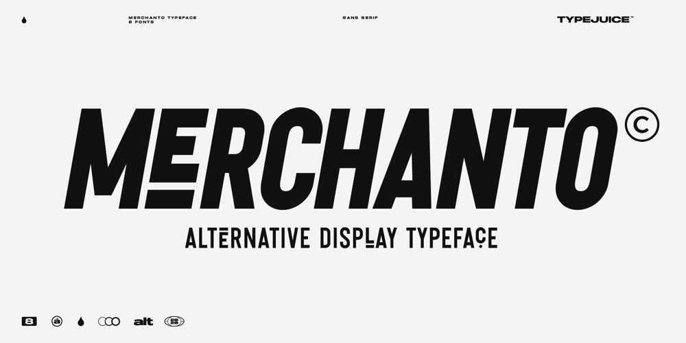 Merchanto font